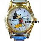 NEW Disney/Seiko Mickey Mouse Italian Charm Date Watch