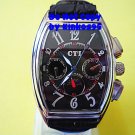 NEW Mens CTI 21J Swiss Moonphase AUTO Day Date Watch