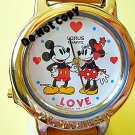 NEW Disney/Lorus Mickey & Minnie Mouse Beatles Watch