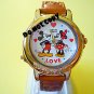 NEW Disney/Lorus Mickey & Minnie Mouse Beatles Watch