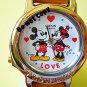 NEW Disney/Lorus Mickey & Minnie Mouse Beatles Watch