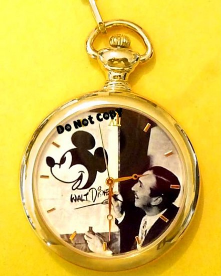 NEW Disney Mickey Mouse Series Pocket Watch Limited EDT
