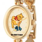 NEW Disney Winnie The Pooh Honey Pot Gold Links Watch
