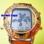 NEW Unisex Disney Lorus Mickey Mouse Dancing Music Gold Watch