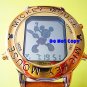 NEW Unisex Disney Lorus Mickey Mouse Dancing Music Gold Watch