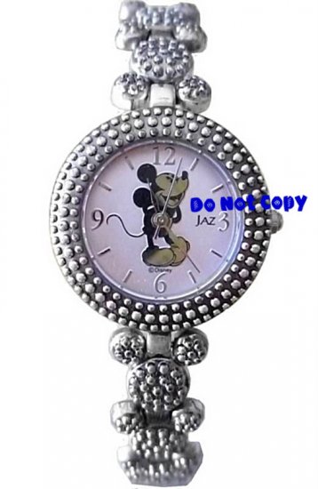 NEW Vintage Disney/Jaz Mickey Mouse Marcasite Watch HTF