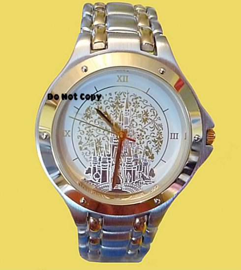 NEW Disney His Hers Fairy Tale Castle Wedding Watch Set