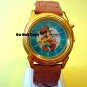 NEW Disney/Lorus Mickey Mouse Western Lights-Up Watch