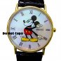 NEW Ladies Disney Mickey Mouse 14K PIE EYED SEIKO Watch