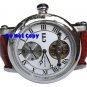 NEW Mens CTI 27Jewels Dual Time AUTO Tourbillon Watch