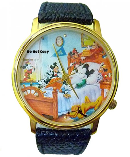 NEW Unisex Disney Mickey Mouse Through The Years Watch