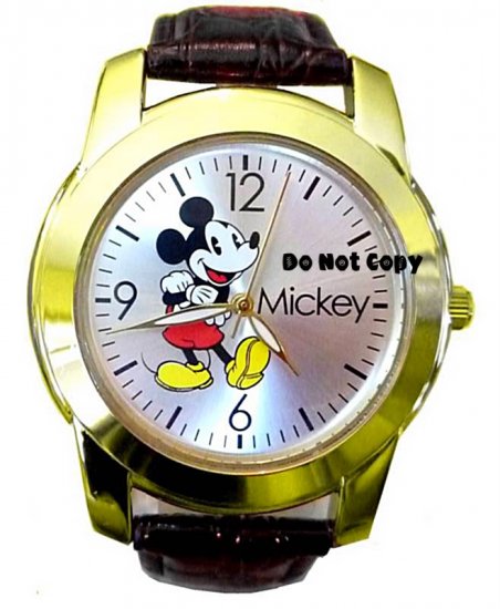 BRAND NEW Exquisite Mens Disney Mickey Mouse Watch HTF