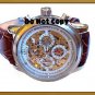 NEW Men's CTI 21 Jewels AUTO Multifunctional 18K Watch
