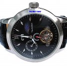 NEW Mens CTI 21J Swiss Moonphase AUTO Tourbillon Watch