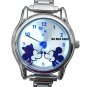 NEW Disney Mickey Minnie Mouse Italian Charm Love Watch
