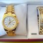 NEW Men's Calvin Hill Diamond w/ Bracelet Watch White