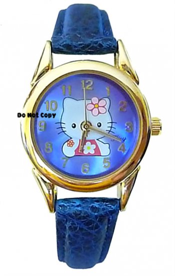 BRAND NEW Hello Kitty Blue Dial Watch