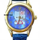 BRAND NEW Hello Kitty Blue Dial Watch