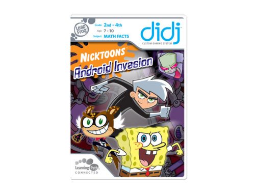 NIP Didj Nicktoons Android Invasion Leapfrog Game