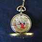NEW Disney Fossil Mickey Mouse Sorcerer Pocket Watch