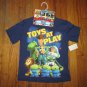 NEW Disney Pixar Toy Story 3 Navy Blue T-shirt Size 4/5