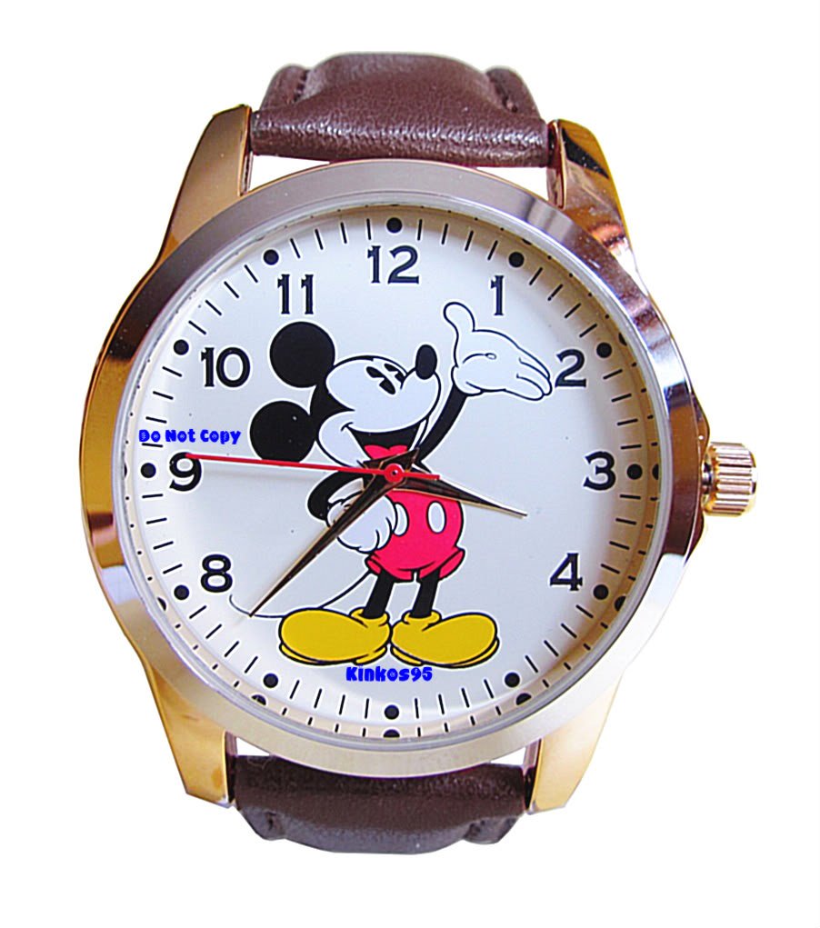 BRAND NEW Men's Disney Mickey Mouse Large Watch HTF