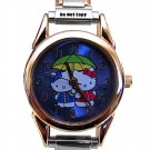 BRAND NEW Double Hello Kitty Italian Charm Watch