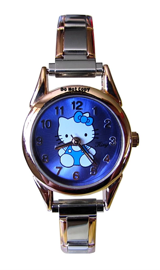 BRAND NEW Hello Kitty Blue Italian Charm Watch