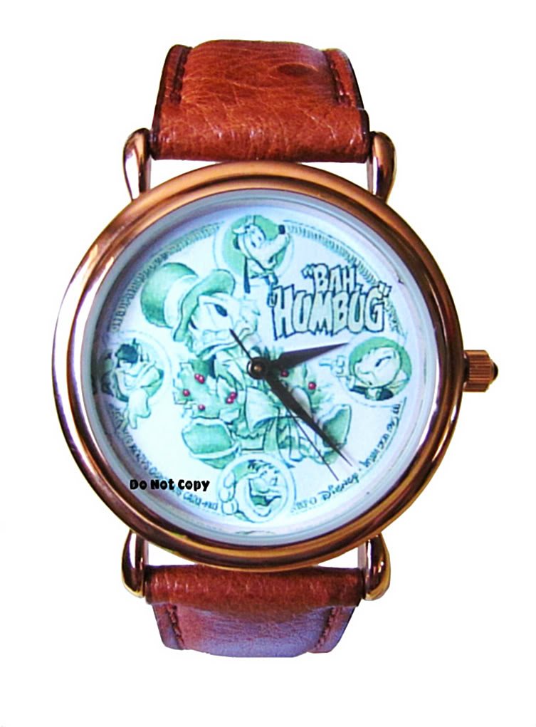 NEW Disney Uncle Scrooge Jiminy Pluto Humbug Watch HTF
