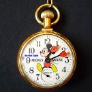 MINT Vintage Disney Bradley Mickey Mouse Pocket Watch