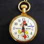 MINT Vintage Disney Bradley Mickey Mouse Pocket Watch