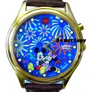Disney Lorus Mickey Minnie Mouse Musical Firework Watch
