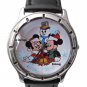 NEW Disney Mickey & Minnie Mouse Snowman Christmas Watch HTF