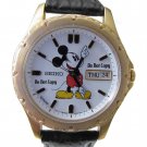 BRAND NEW Men's Disney Mickey Mouse SEIKO Date Day Watch HTF
