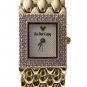 NEW Disney Ladies Mickey Mouse Rhinestones Gold Watch HTF