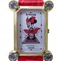 NEW Disney Pedre Minnie Mouse Marilyn Monroe Red Dress Watch HTF