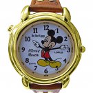 NEW Unisex Vintage Disney Lorus Mickey Mouse Talking Watch HTF