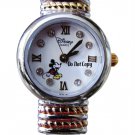 BRAND NEW Disney Mickey Mouse Silver Bangle Watch HTF