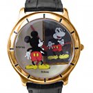 NEW Unisex Disney Mickey Mouse Mirror Image Watch HTF