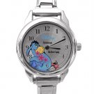 NEW Ladies Disney Eeyore Italian Charm Watch HTF