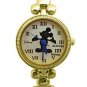 NEW Ladies Disney Mickey Mouse Gold Icons Silhouette Watch HTF