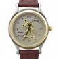 NEW Ladies Disney Mickey Mouse Gold Silhouette Watch HTF