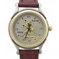 NEW Ladies Disney Mickey Mouse Gold Silhouette Watch HTF