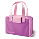 NEW LEAPSTER 2 EXPLORER SYSTEM GAME PINK CARRYING CASE
