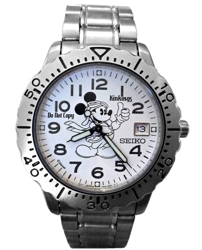 mickey aviator watch