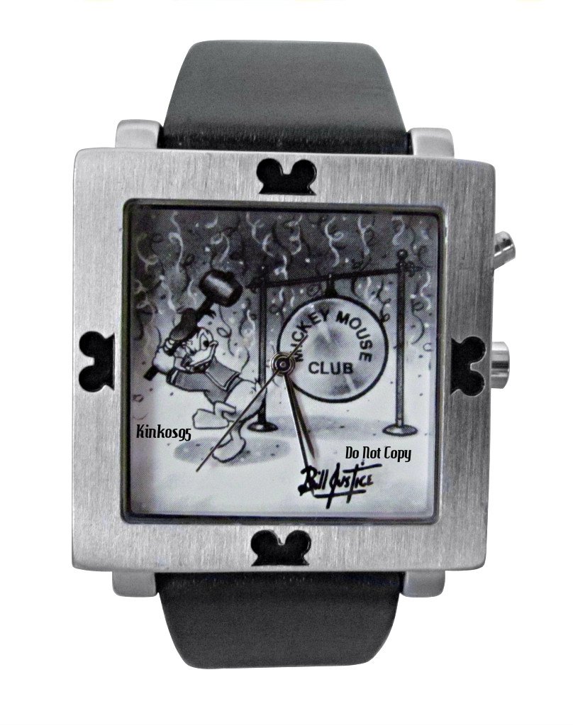 NEW Disney Donald Duck Musical Bill Justice Limited Edition Watch