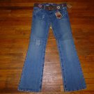 NWT Ladies L.E.I. Chelsea Lowboy Flare Jeans Juniors Size 11
