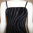 NWT Mandee Black Spaghetti Strap Dress Juniors Size M