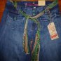 NWT Ladies BONGO Wide Leg Let me b Jeans Juniors Size 9