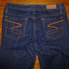 NWOT Ladies Seven 7 Premium Flare Dark Blue Jeans Size 30